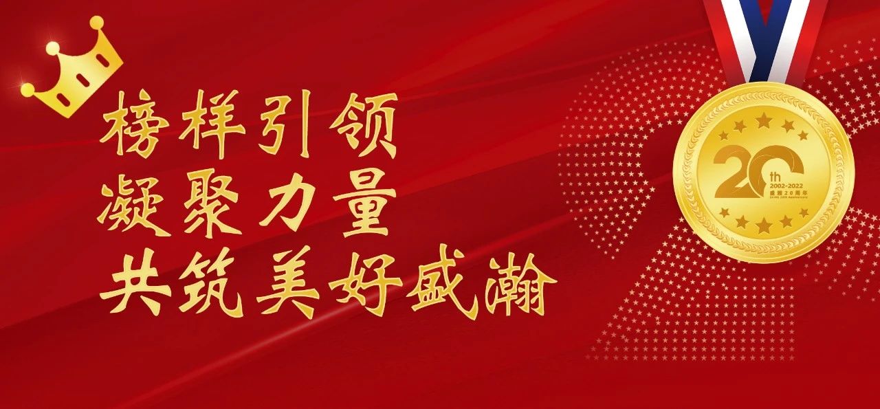 盛瀚之星 | 榜樣引領(lǐng) 凝聚力量，共筑美好盛瀚
